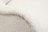 Кресло букле кремовое