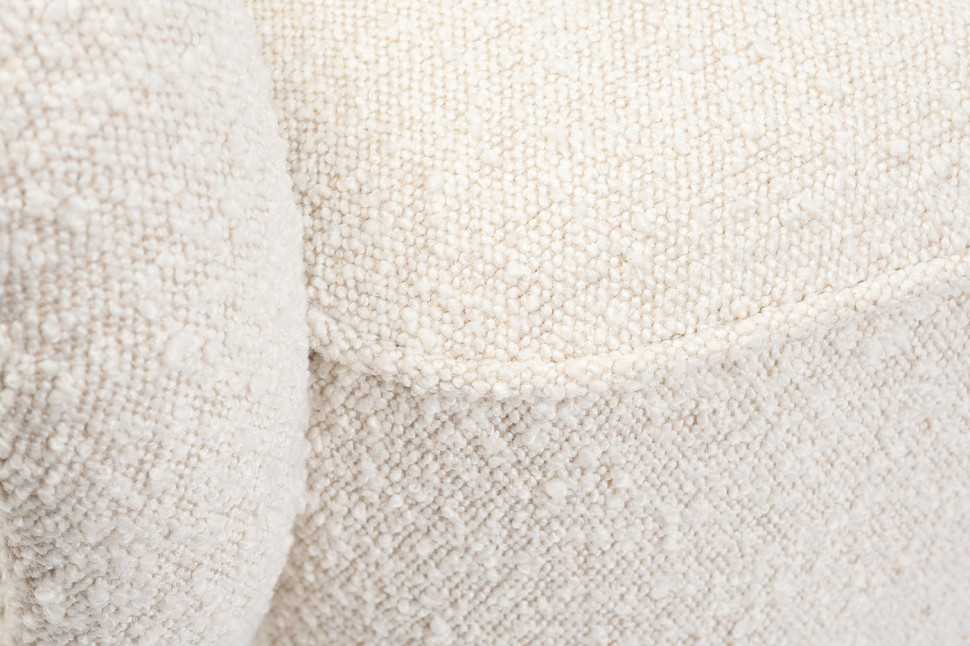 Кресло букле кремовое