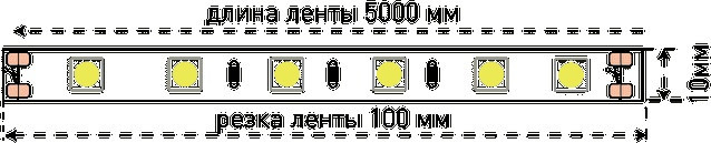 Светодиодная лента SWG560 SWG560-24-14.4-NW-M SWG