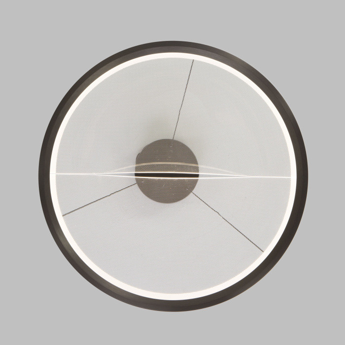 Подвесной светильник Occhio 40026/1 LED серый Eurosvet