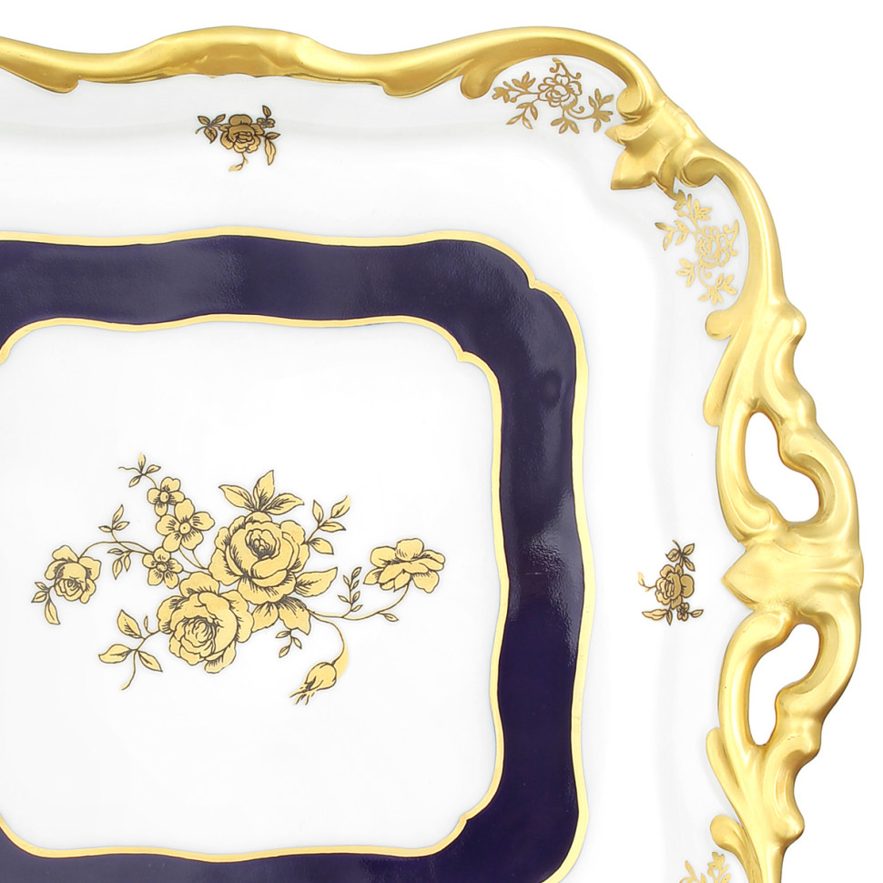 Блюдо квадратное н/н 21см."Анна Амалия"