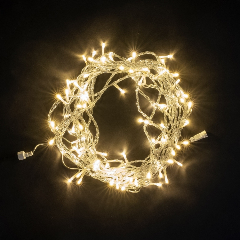 Гирлянда Нити (на ёлку) PST100-10-2WW Laitcom