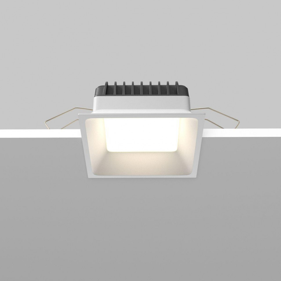 Встраиваемый светодиодный светильник Maytoni Okno DL056-12W3-4-6K-W