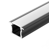 Профиль встраиваемый Arlight LINE-2315-F-2000 ANOD BLACK 044278 Профиль встраиваемый Arlight LINE-2315-F-2000 ANOD BLACK 044278