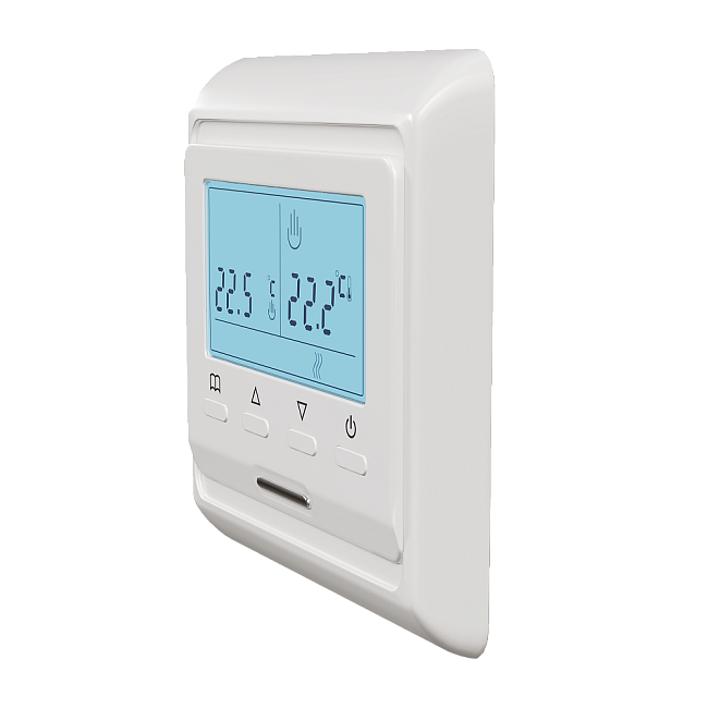 Терморегулятор Ewrika ТЕП51Б белый, электронный