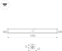 Промышленный потолочный светильник TUBULAR 043654 Arlight Промышленный потолочный светильник TUBULAR 043654 Arlight