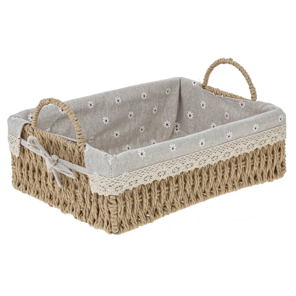 Корзина, L26 W16 H14 см