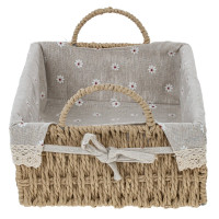 Корзина, L26 W16 H14 см