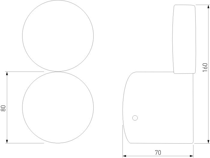 Настенный светильник Brioni 40131/LED белый Elektrostandard