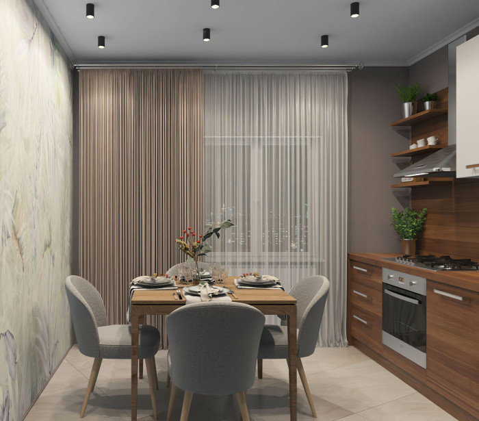 Точечный светильник TUBE DK2050-BK Denkirs