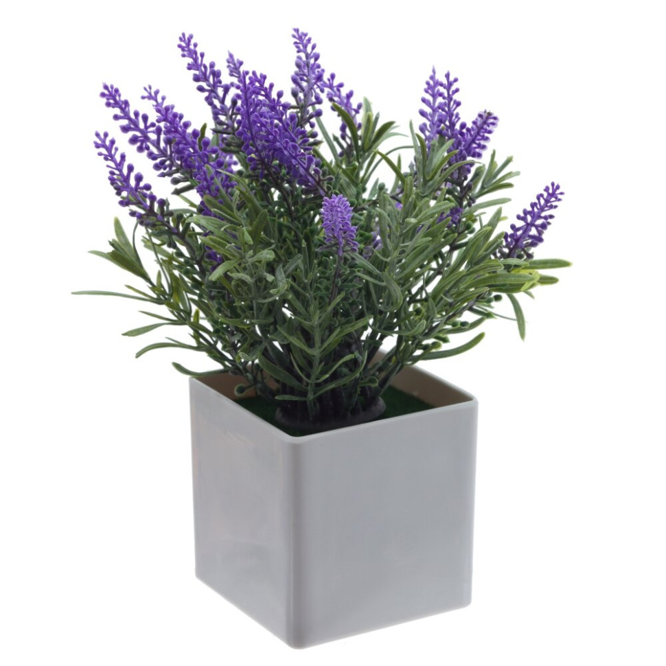Цветочная композиция "Лаванда", L8 W8 H21 см