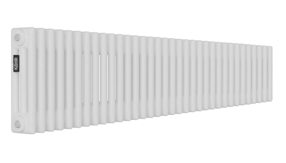 Стальной трубчатый радиатор Kohr Heim 3030/34 секции с боковым подключением 3/4