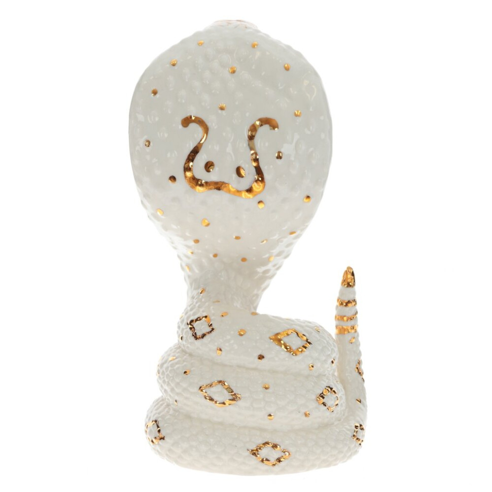 Фигурка декоративная "Змея", L10 W9 H20 см