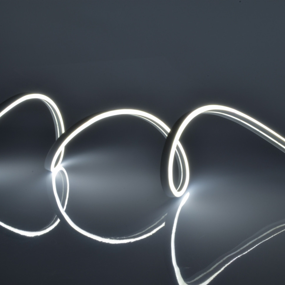 Светодиодная лента Neon ULS-N11-2835-120LED/m-8mm-IP67-DC24V-10W/m-15M-6500K катушка в герметичной упаковке Uniel