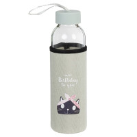 Бутылка, 500 мл, L6,5 W6,5 H22 см, 4в.