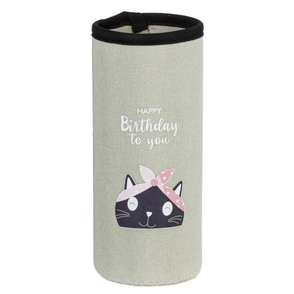 Бутылка, 500 мл, L6,5 W6,5 H22 см, 4в.