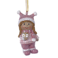 Фигурка декоративная подвесная "Дети",  L3 W2,5 H6,5 см, 2в.