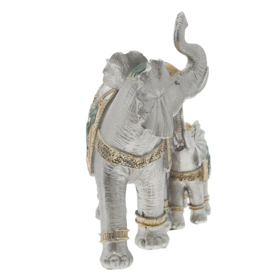 Фигурка декоративная "Слоны", L19 W10,5 H19,5 см