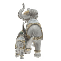 Фигурка декоративная "Слоны", L19 W10,5 H19,5 см