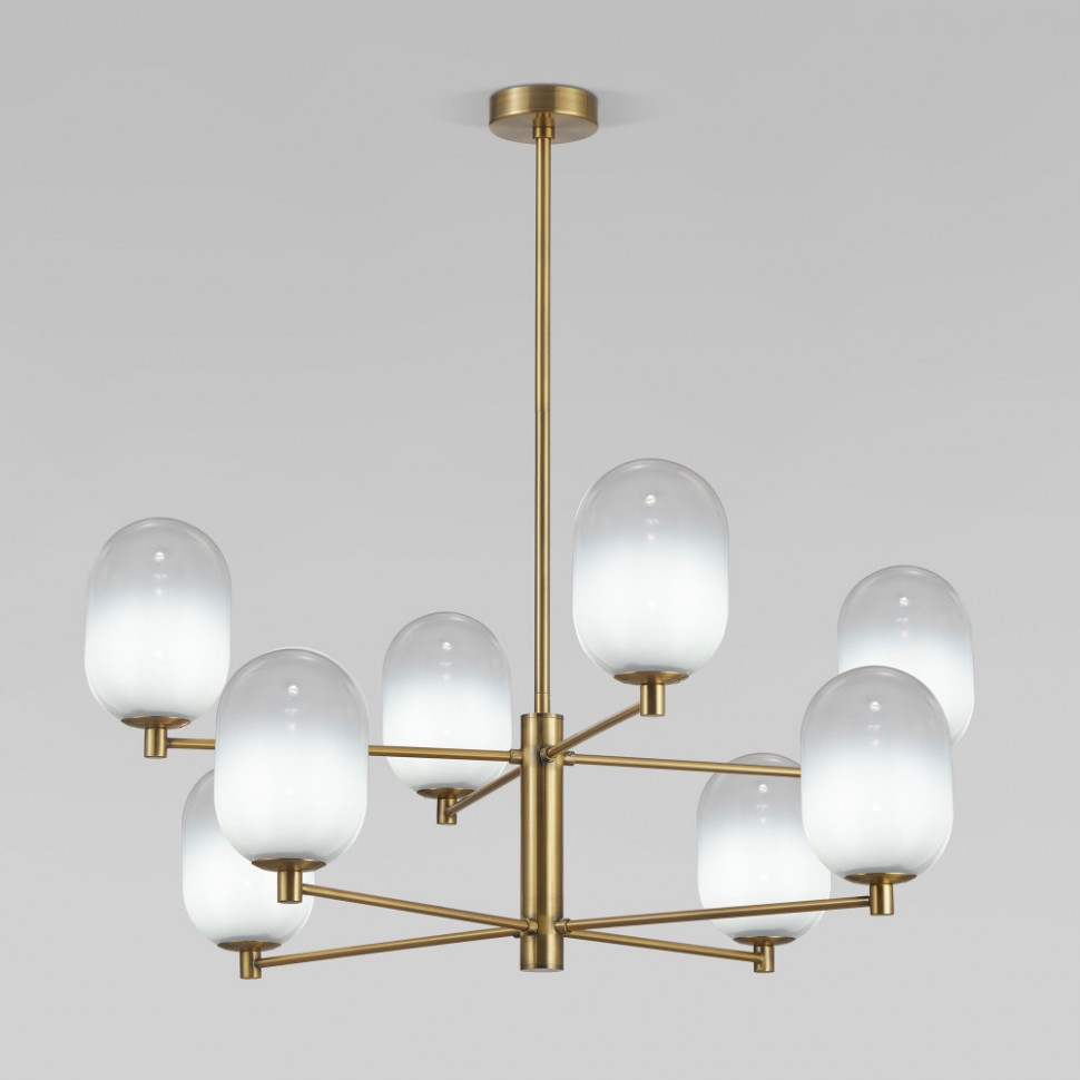 Потолочная люстра Loona 60161/8 латунь Eurosvet