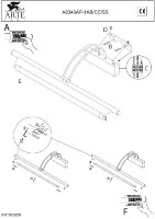 Подсветка для картин Picture Lights Lum A8343AP-1CC Arte Lamp