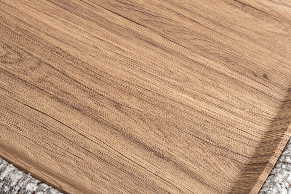 Столик прикроватный мягкий Runa шенилл серый