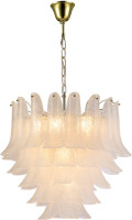 Подвесная люстра 8800 8810/C gold white Newport