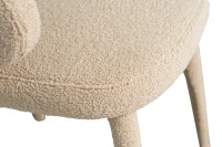 Стул обеденный букле бежевый Стул обеденный букле бежевый