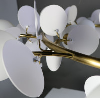 Подвесная люстра Floret ZRS.01201.18 Zortes