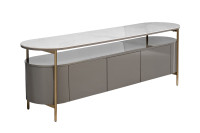 Тумба под телевизор с дверцами