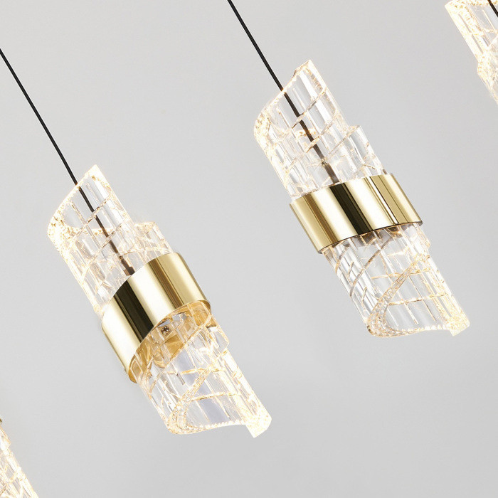 Подвесной светильник MD23001022 MD23001022-5B gold DeLight Collection