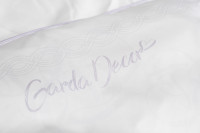 Комплект постельного белья "Фиори" сиренево-белый 220х200см с наволочками 50х70см