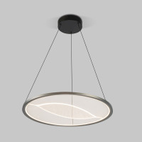 Подвесной светильник Occhio 40027/1 LED серый Eurosvet