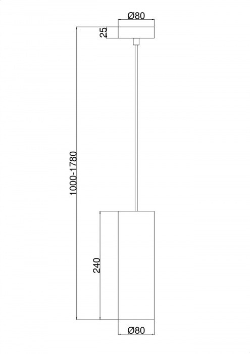 Подвесной светильник Gioia P011PL-01G Maytoni