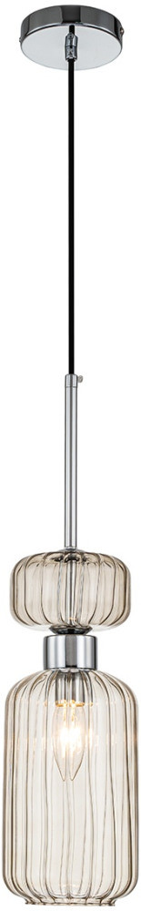 Подвесной светильник Gloss 1141/1S Chrome/Beige Escada