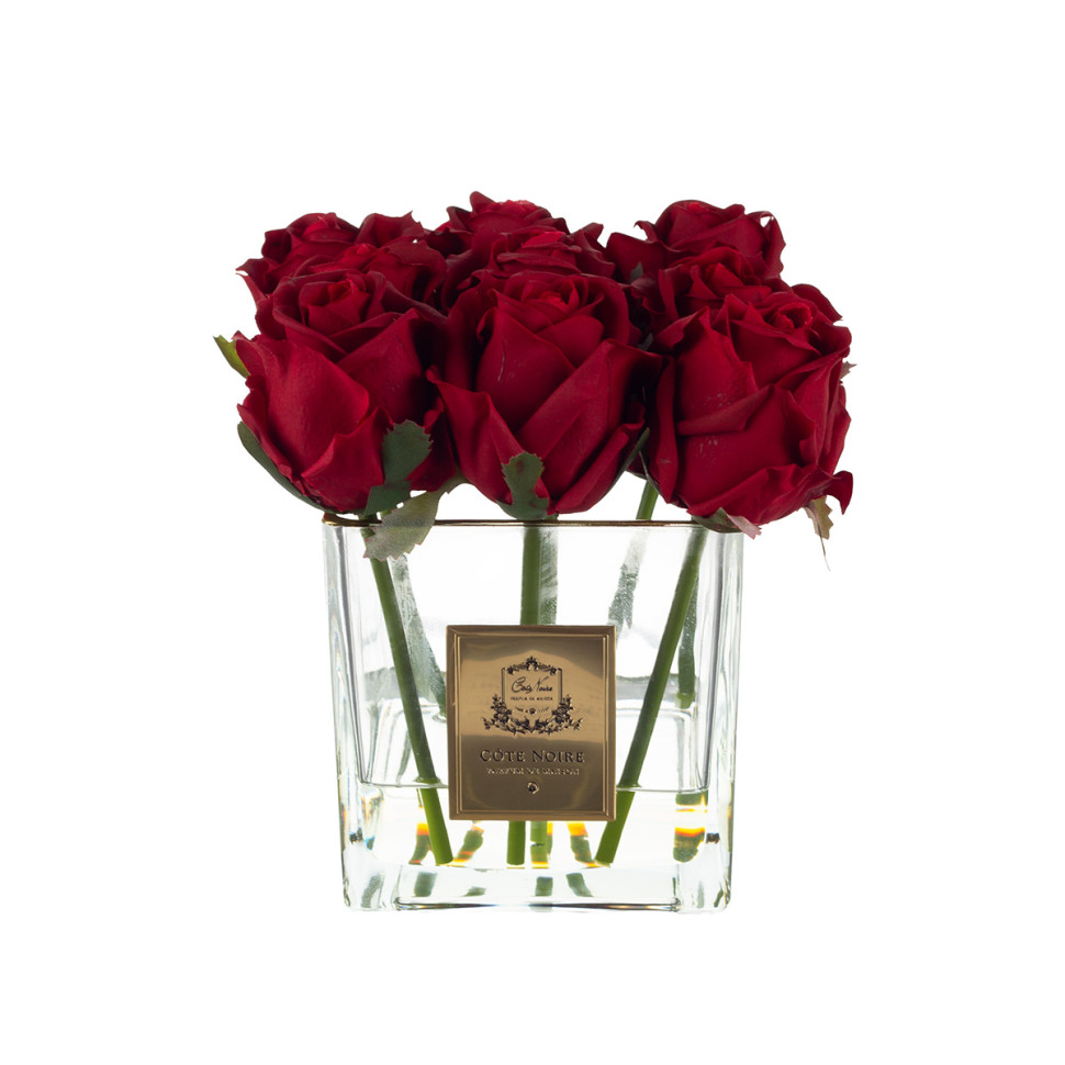 Диффузор букет Square 9 Rose GOLD - Red