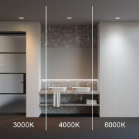 Встраиваемый светодиодный светильник Maytoni Okno DL056-18W3-4-6K-B Встраиваемый светодиодный светильник Maytoni Okno DL056-18W3-4-6K-B