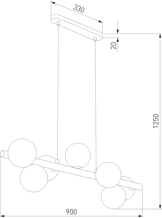 Подвесной светильник Estera Wood 10272 Estera Wood TK Lighting