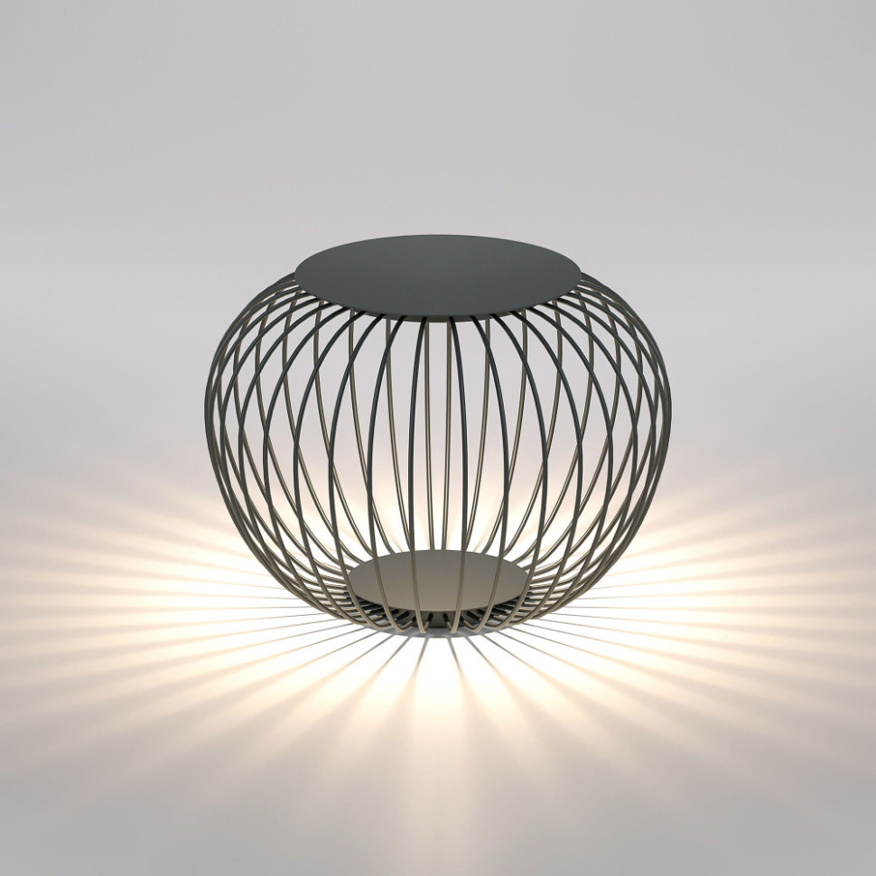 Наземный светильник Firenze 35178/S черный Elektrostandard