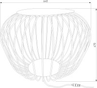 Наземный светильник Firenze 35178/S черный Elektrostandard