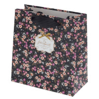 Пакет подарочный XS (бумага 230г/м2, блок микс 12шт), L14 W8 H15 см, 4в.