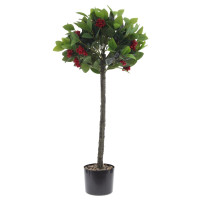 Дерево искусственное "Ягодное", L48 W48 H92 см