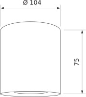 Точечный светильник DLR026 DLR026 Elektrostandard