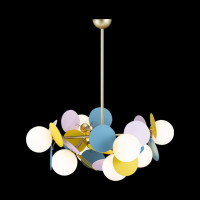 Подвесная люстра Loft IT Matisse 10008/8 Mult Подвесная люстра Loft IT Matisse 10008/8 Mult