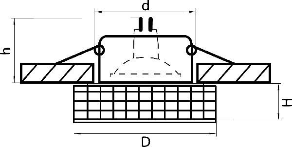Точечный светильник Faceto 006350 Lightstar