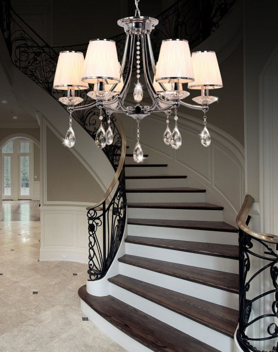 Подвесная люстра Dominni LDP 9268-6 CHR Lumina Deco