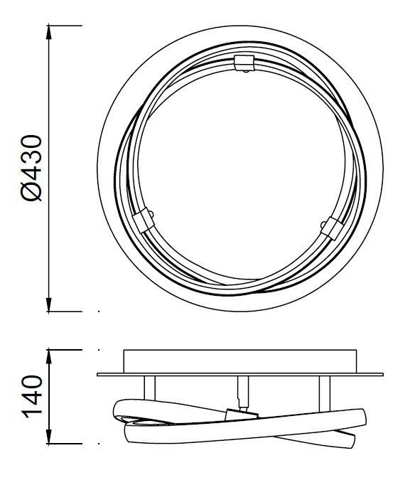 Потолочная люстра Infinity 5382 Mantra