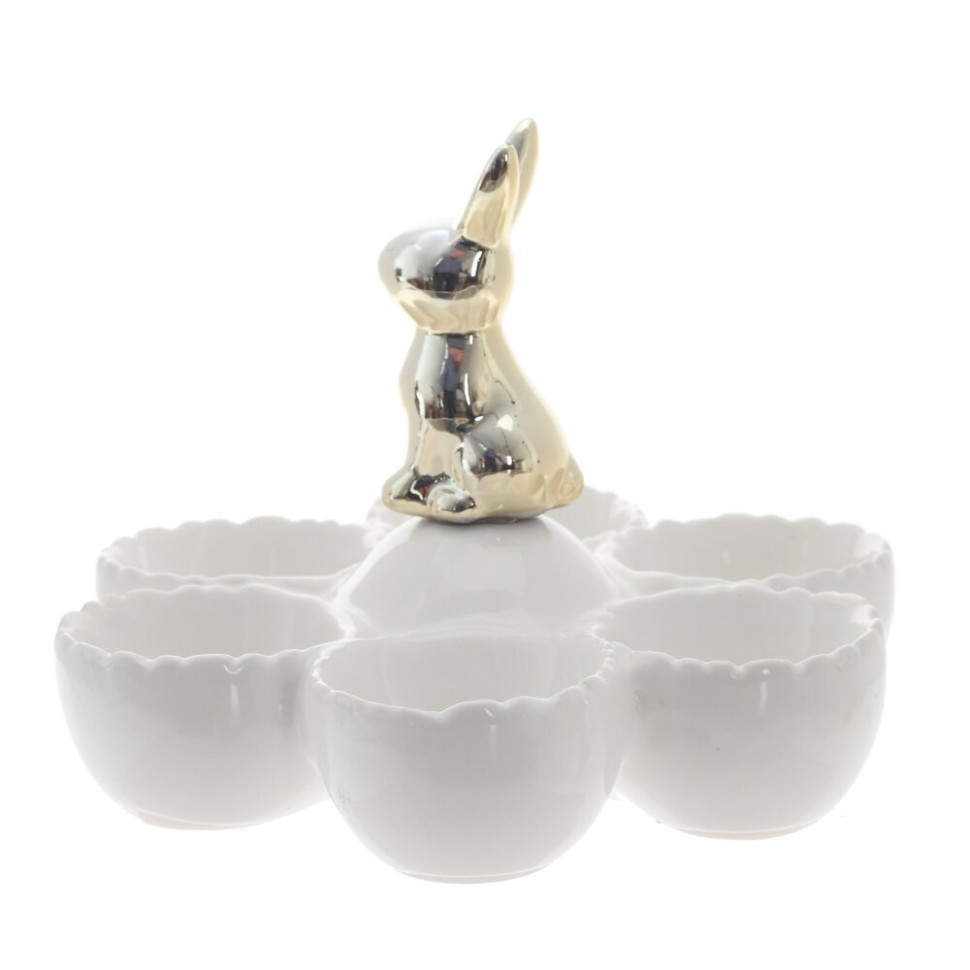 Тарелка для 6-ти яиц, L14,5 W14,5 H10 см