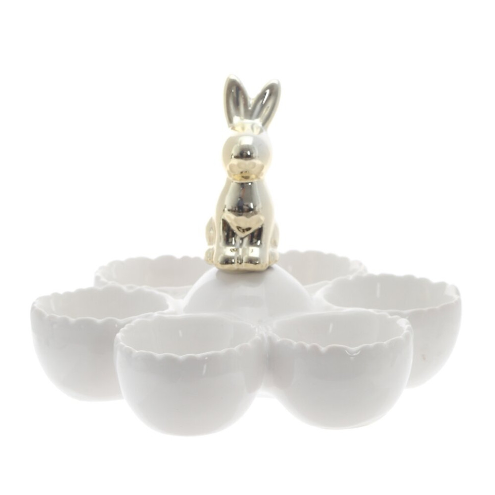 Тарелка для 6-ти яиц, L14,5 W14,5 H10 см