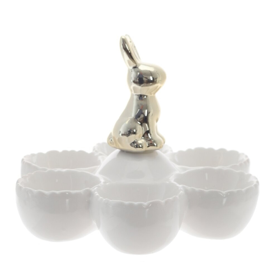 Тарелка для 6-ти яиц, L14,5 W14,5 H10 см